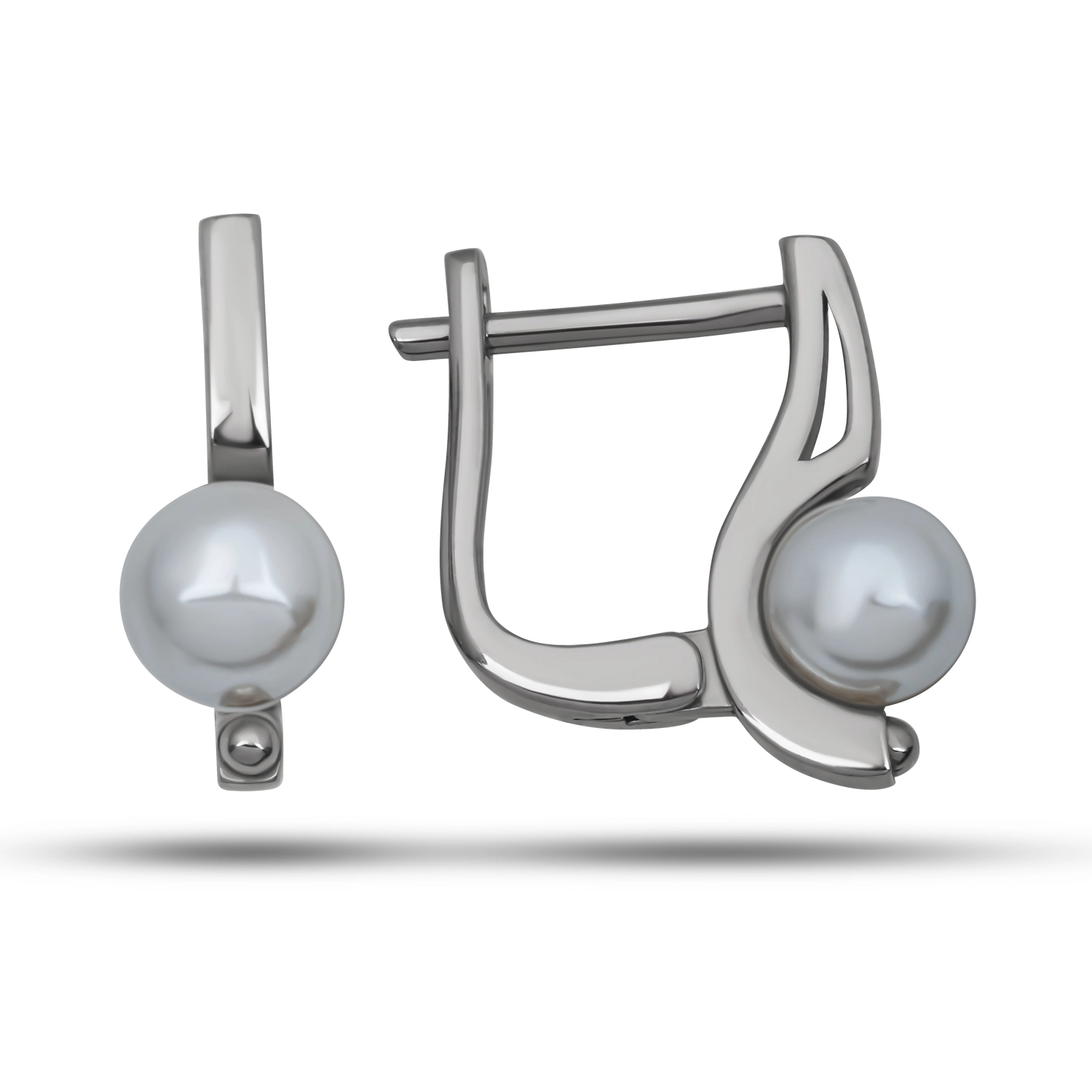 Silver 925 Pearl Earring