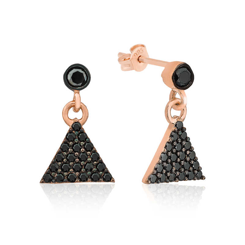 Silver Triangle Women’s Earrings