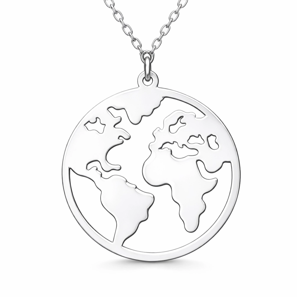 Silver Earth Women’s Necklace