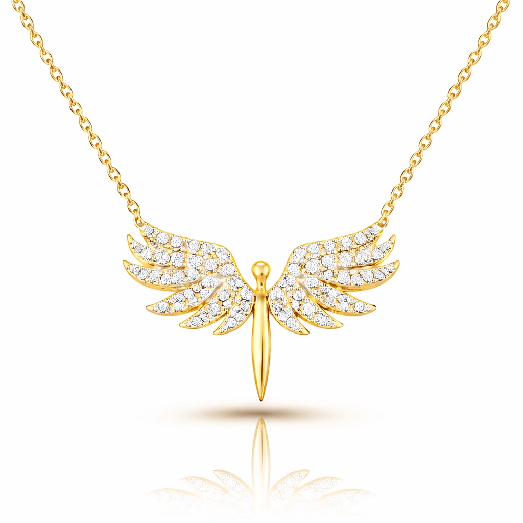 Silver Gold Michael Angel Women’s Necklace