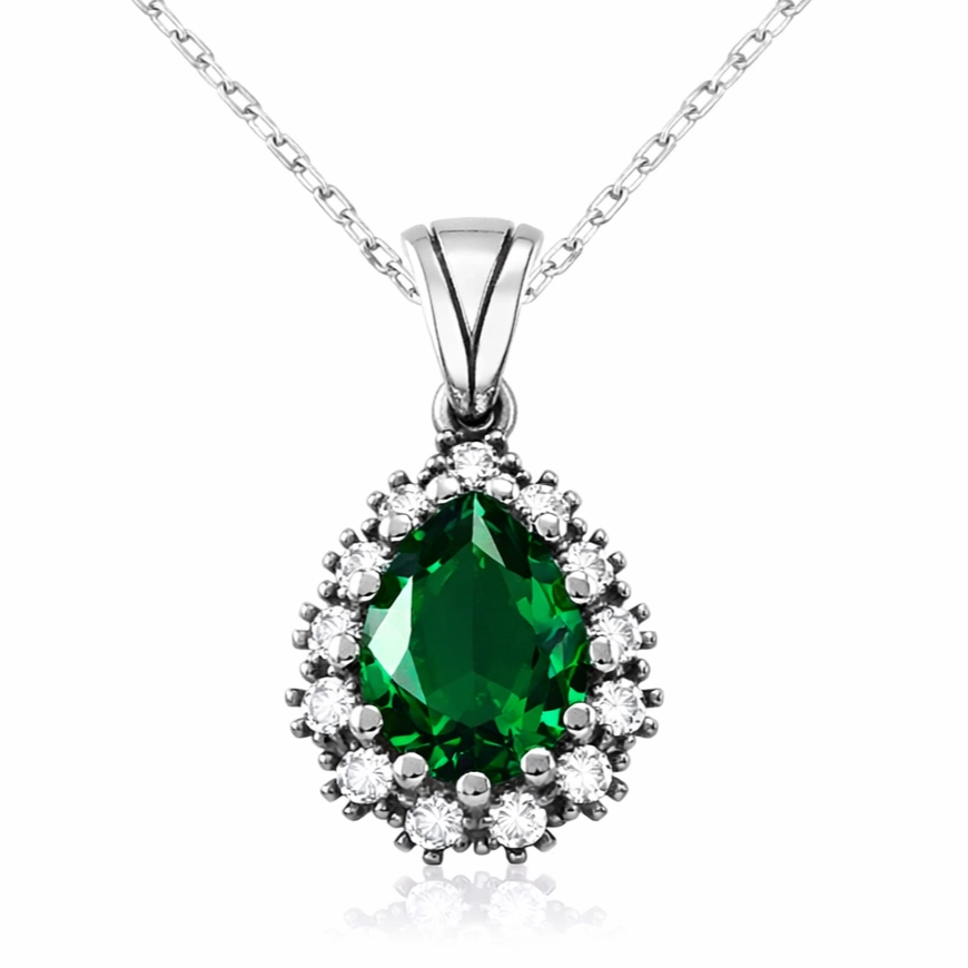 Silver Hurrem Sultan Women’s Necklace