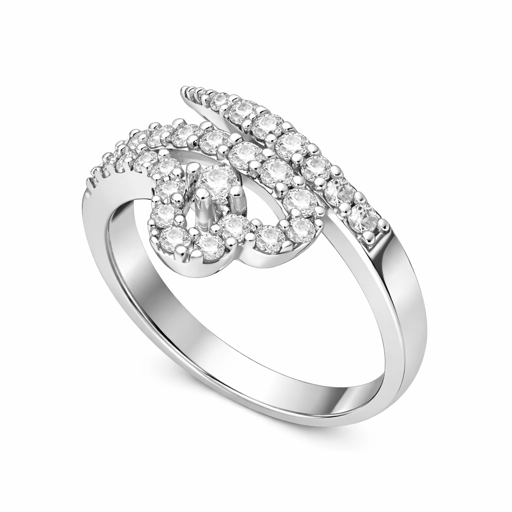 Silver Heart Women’s Ring