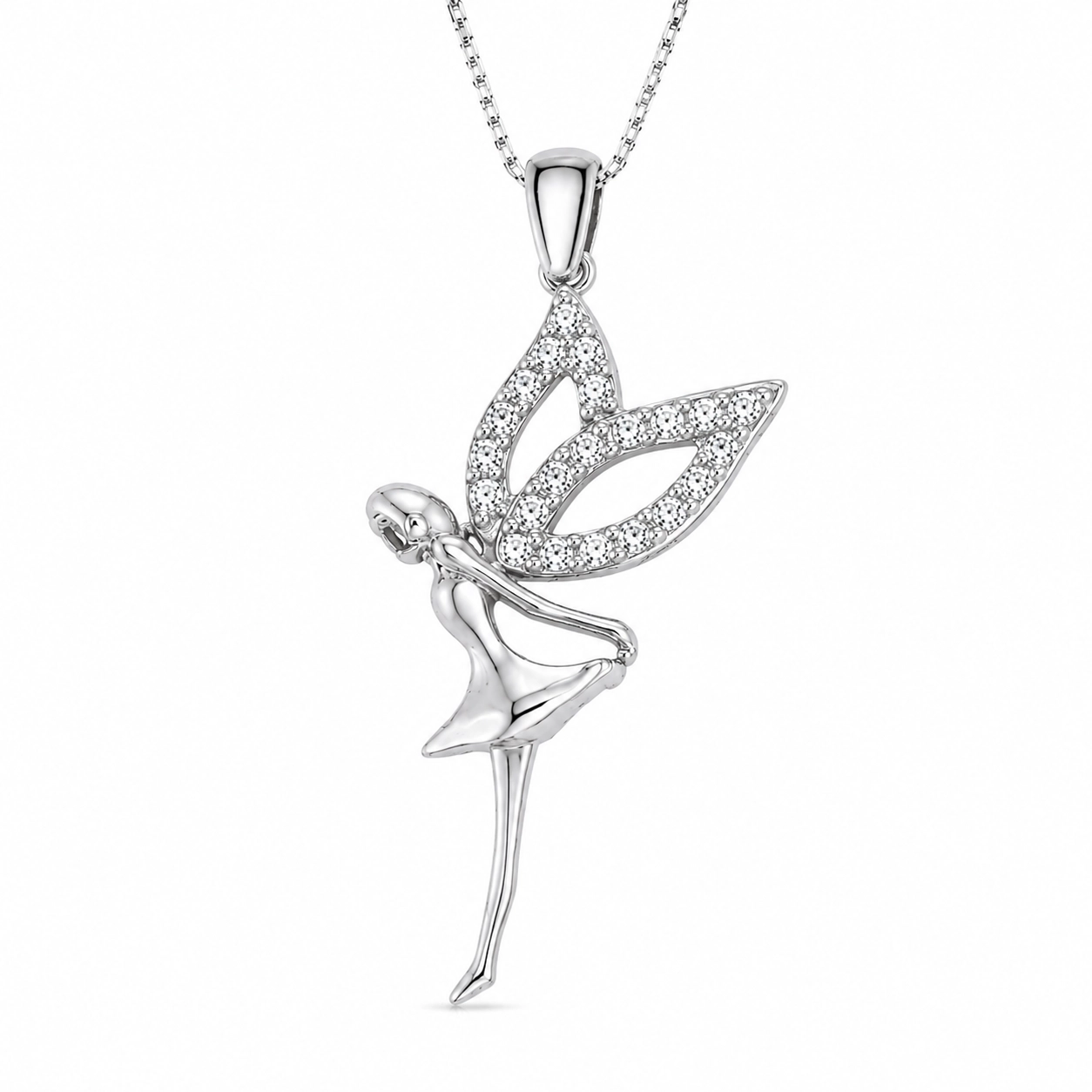 Silver Angel Women’s Necklace