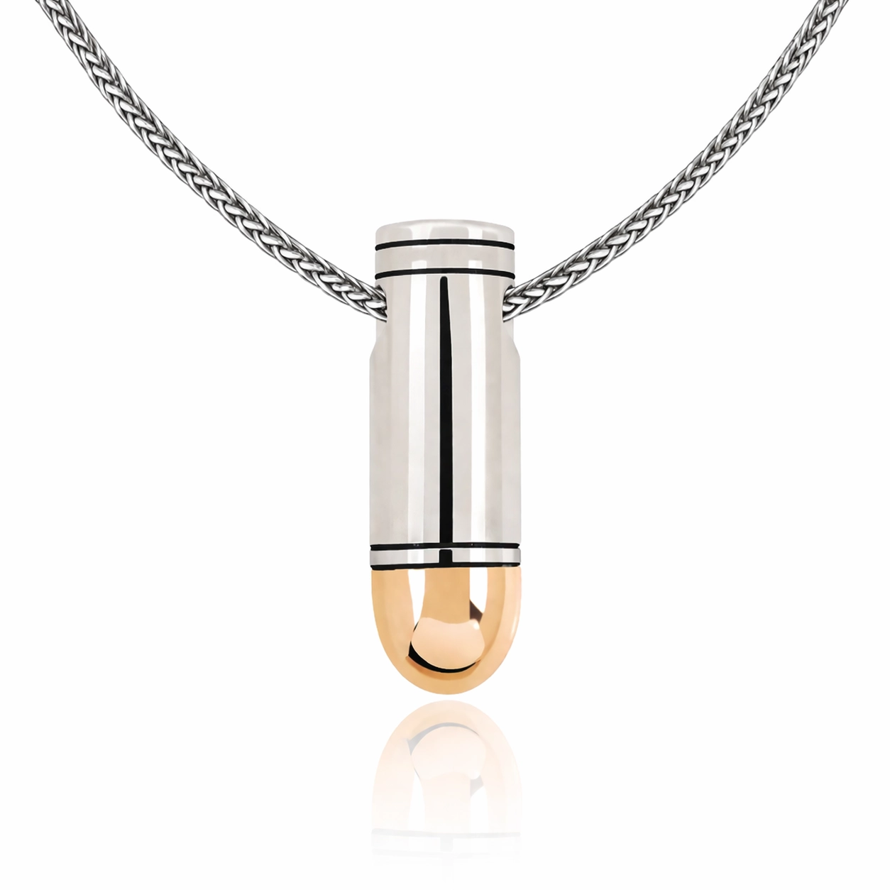 Silver Bullet Necklace