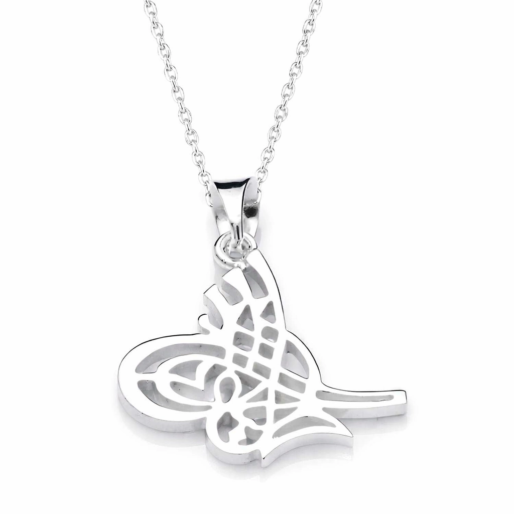Silver Tughra Women’s Necklace