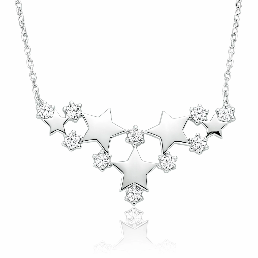 Silver Star Necklace