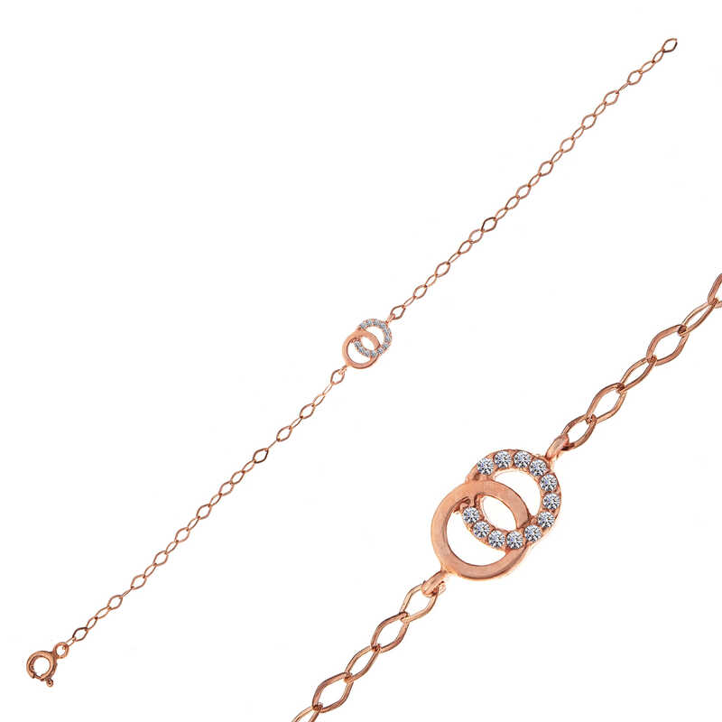 Silver Rose Joint Rings Women’s Necklace