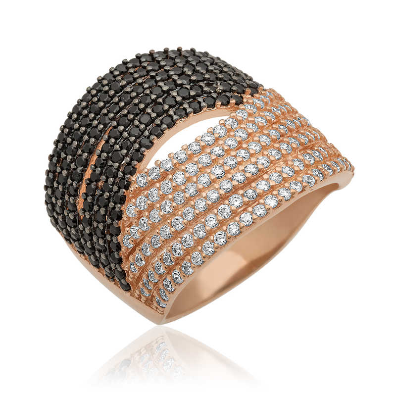Silver Two-Tone Women’s Ring