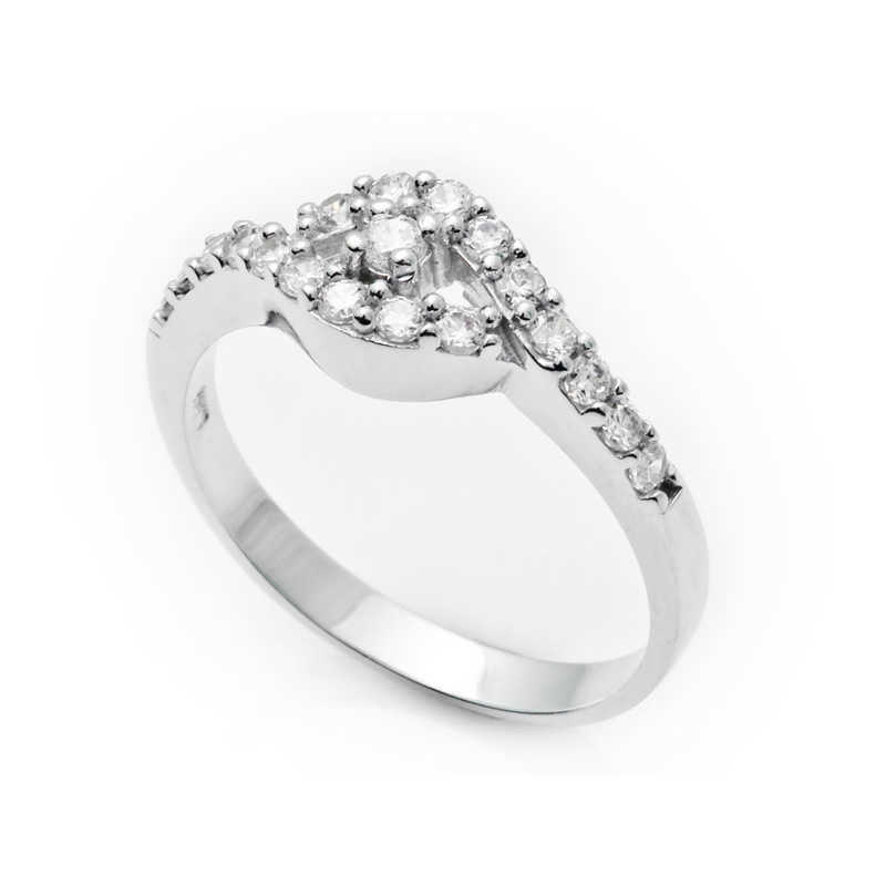 Silver Multi-Stone Women’s Ring