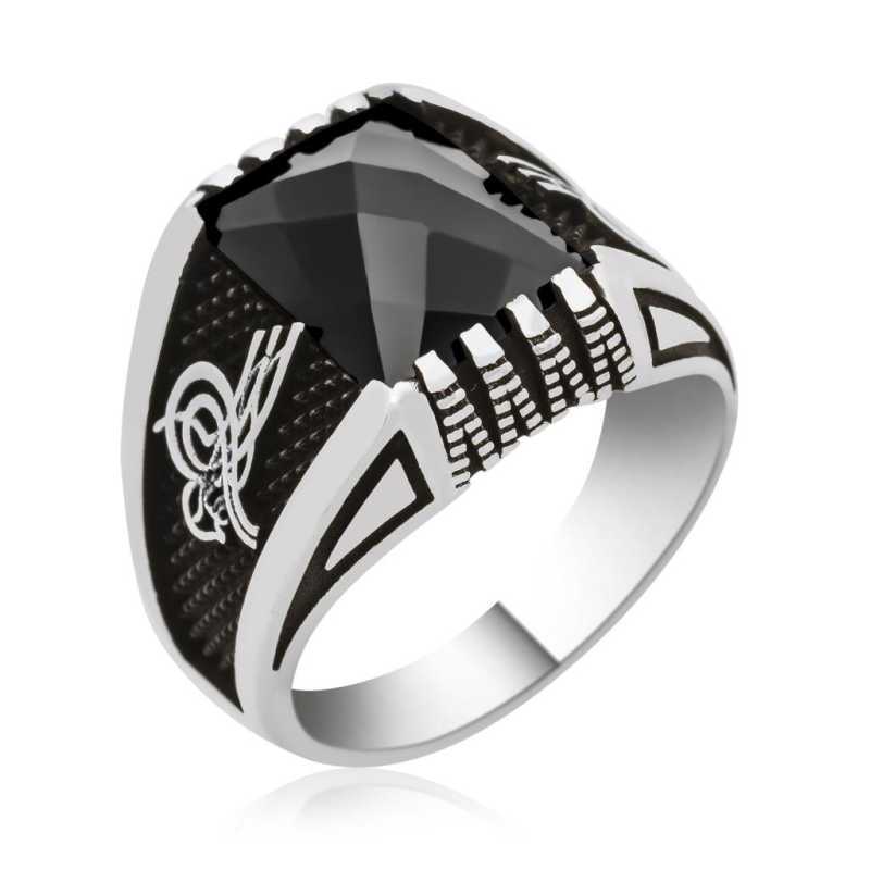 Silver Tughra Men’s Ring
