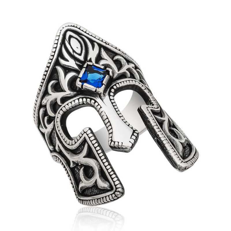 Silver Gladiator Men’s Ring
