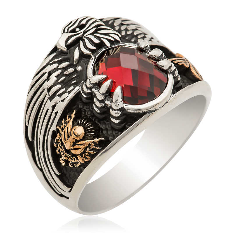 Silver Eagle Men’s Ring
