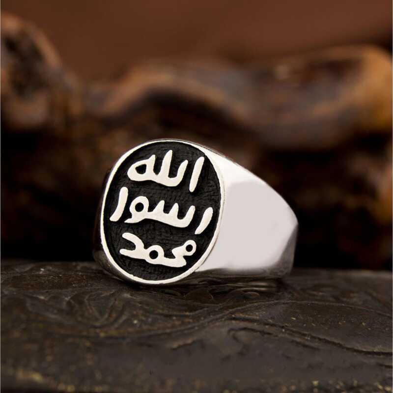 Silver Seal Sheriff Men’s Ring