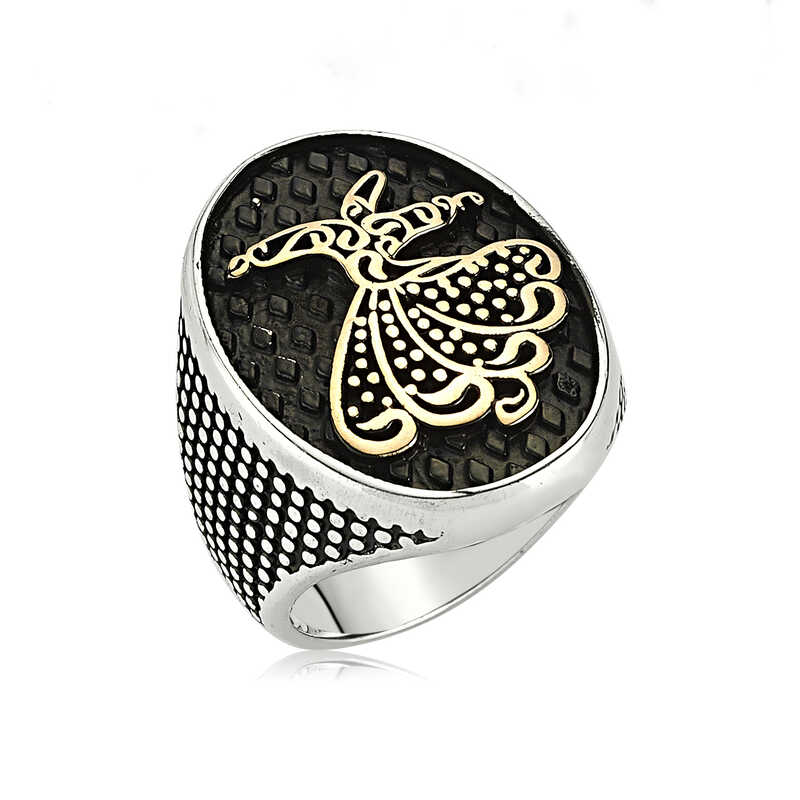 Silver Semazen Men's Ring