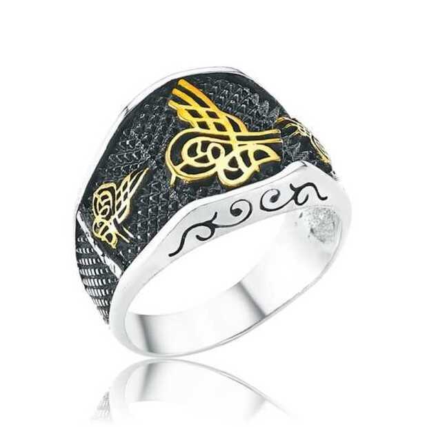 Silver Tughra Men’s Ring