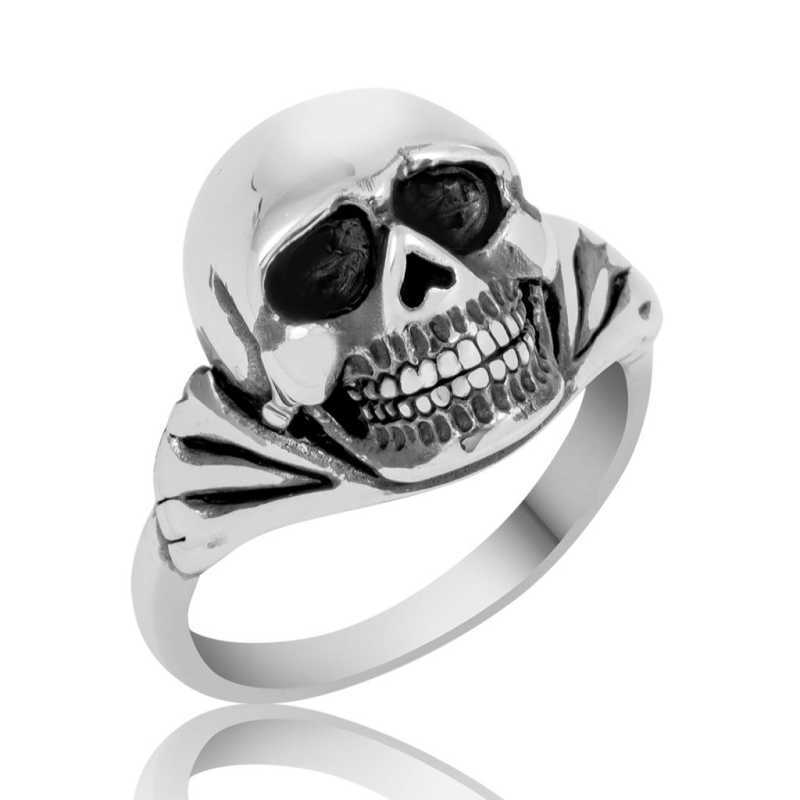 Silver Skull Men’s Ring