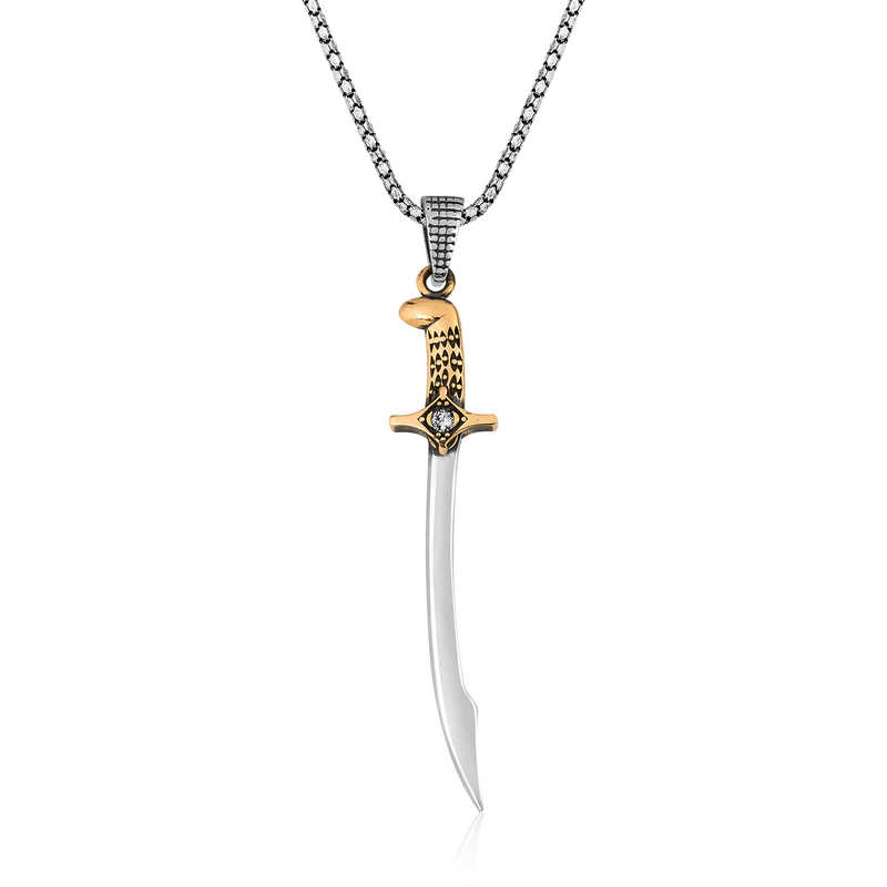 Silver Sword Necklace