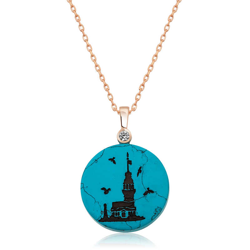 Silver Maiden’s Tower View Women’s Necklace