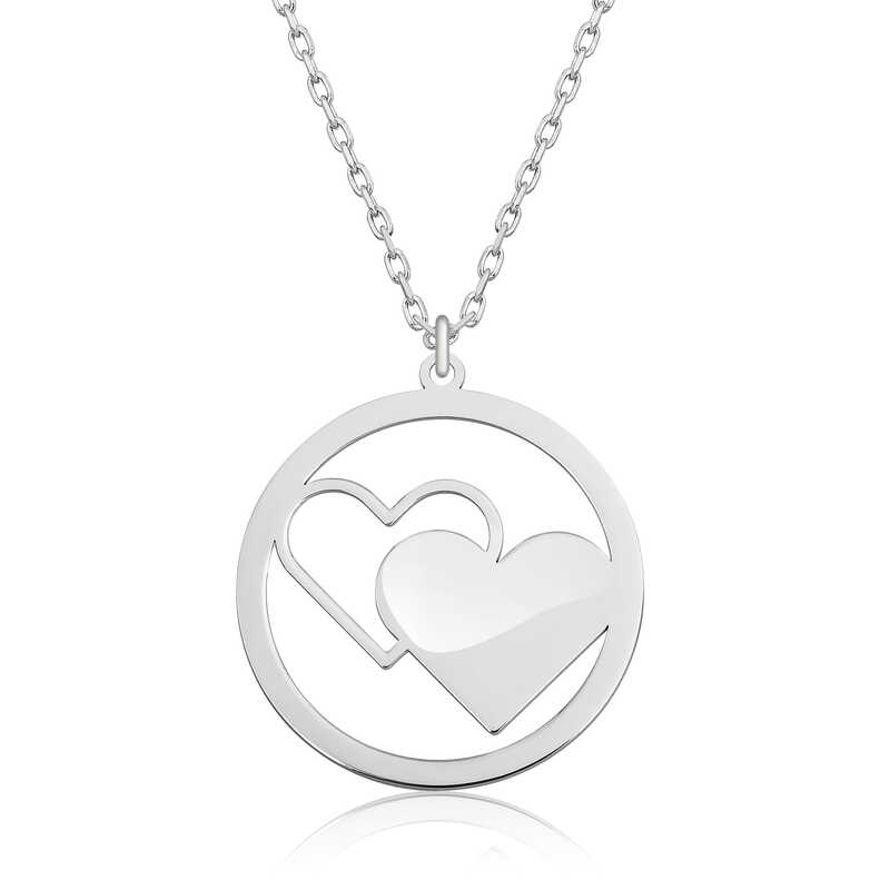 Silver Heart Women’s Necklace