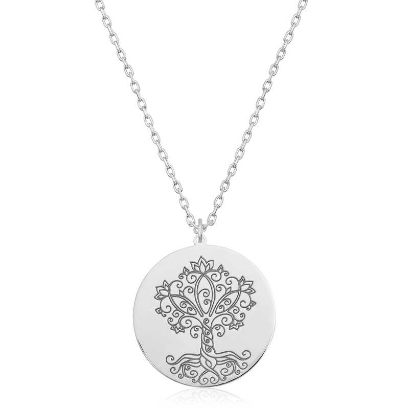 Silver Tree of Life Women’s Necklace