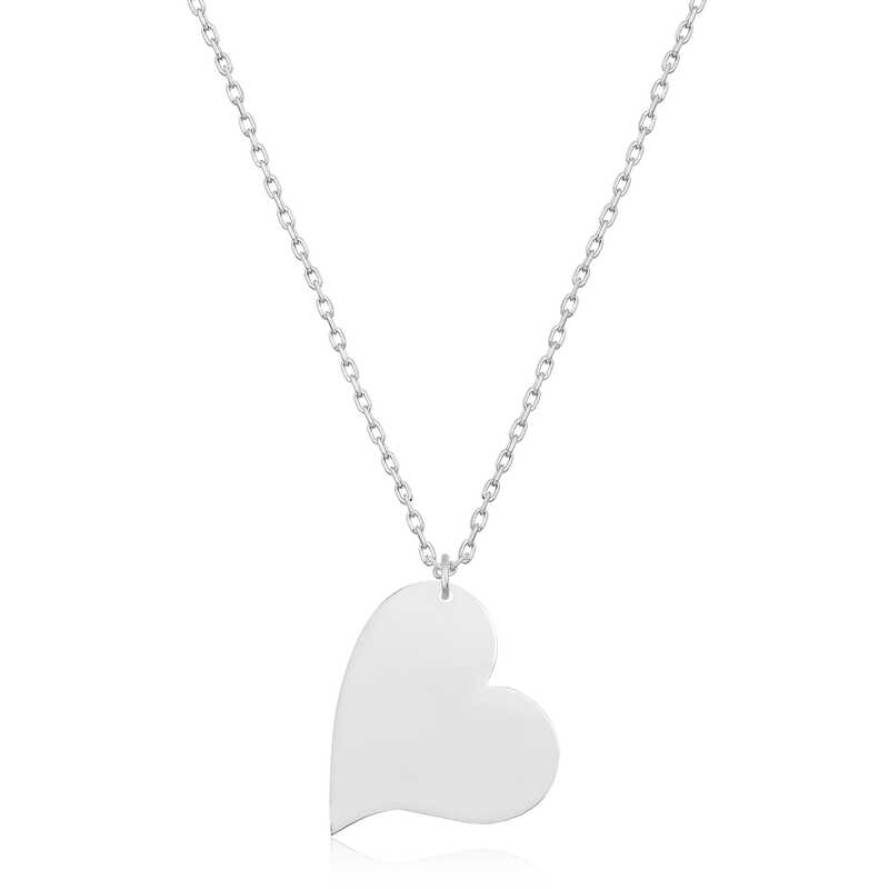 Silver Heart Women’s Necklace