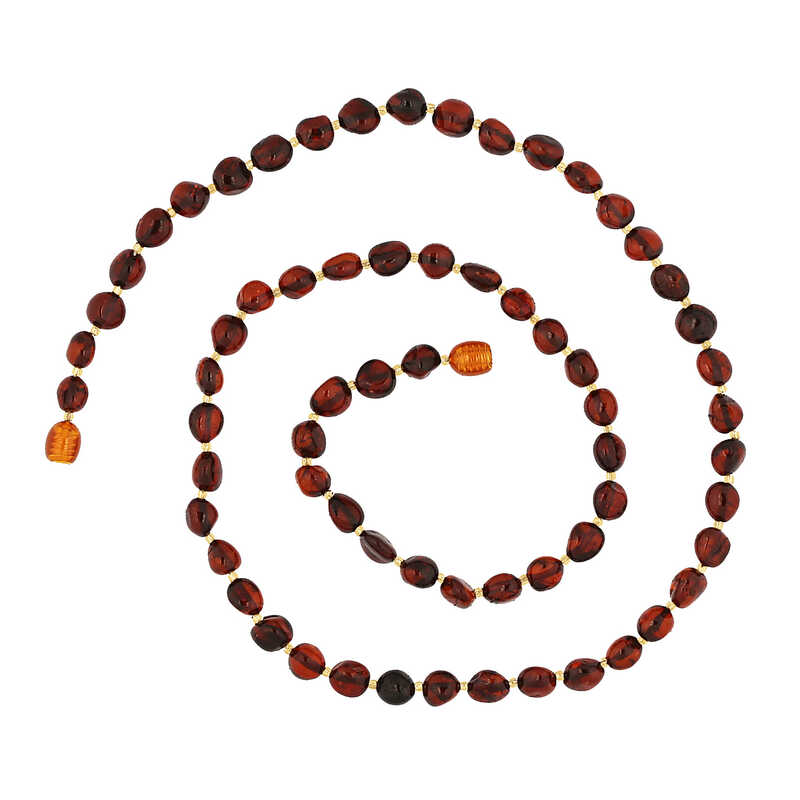 Adult Drop Amber Necklace