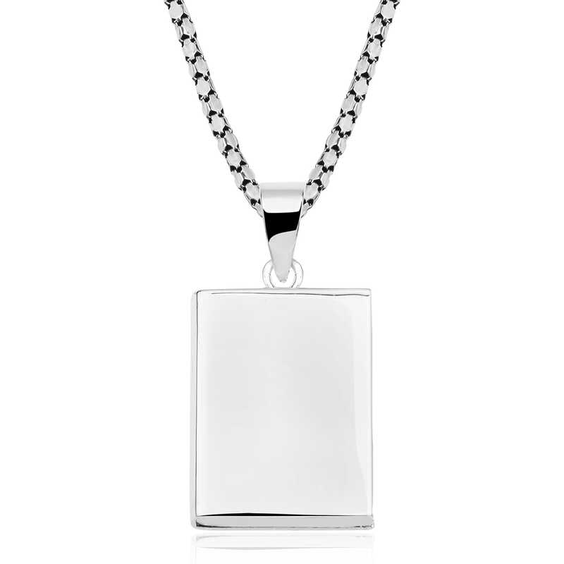 Silver Openable Cevşen Necklace