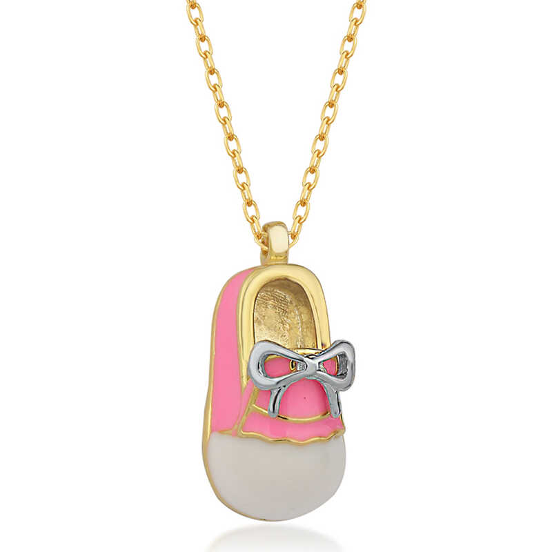Silver Gold Girl’s Shoes Women’s Necklace