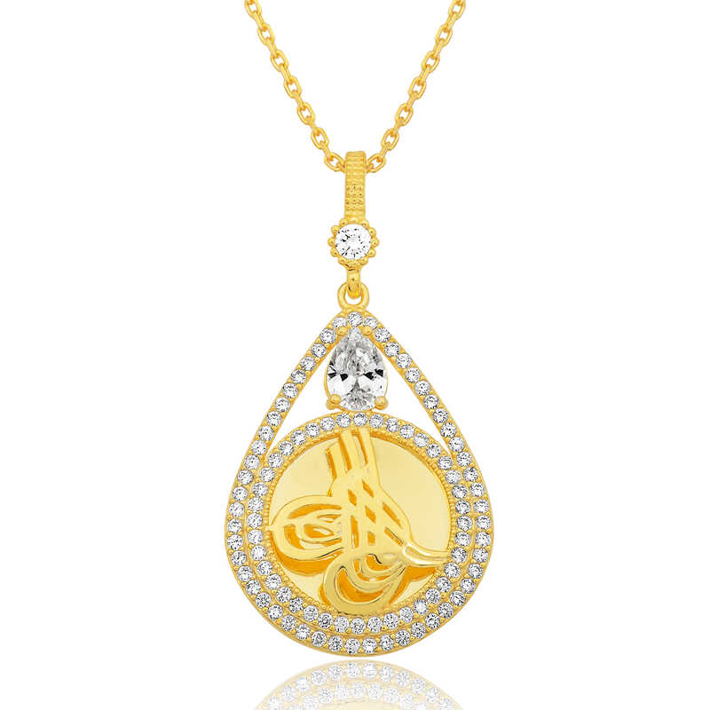 Silver Gold Plated Tegra Women’s Necklace