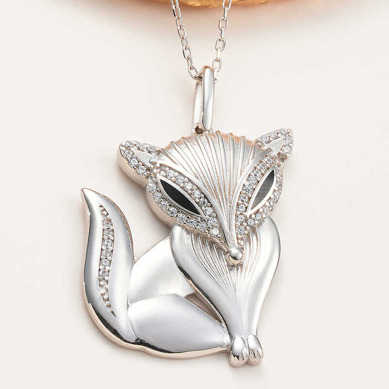 Silver Tilki Women's Necklace
