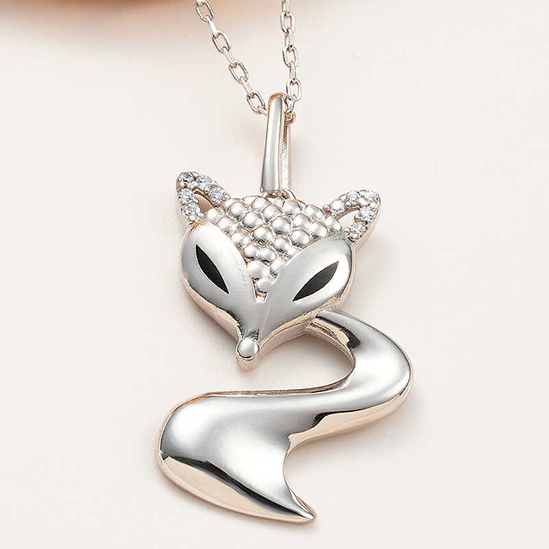 Silver Tilki Women's Necklace