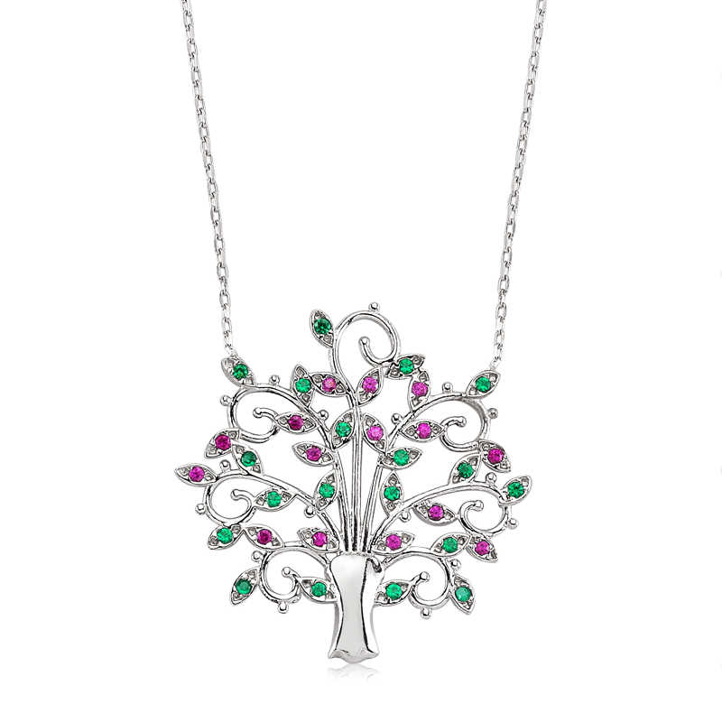 Silver Tree of Life Women’s Necklace