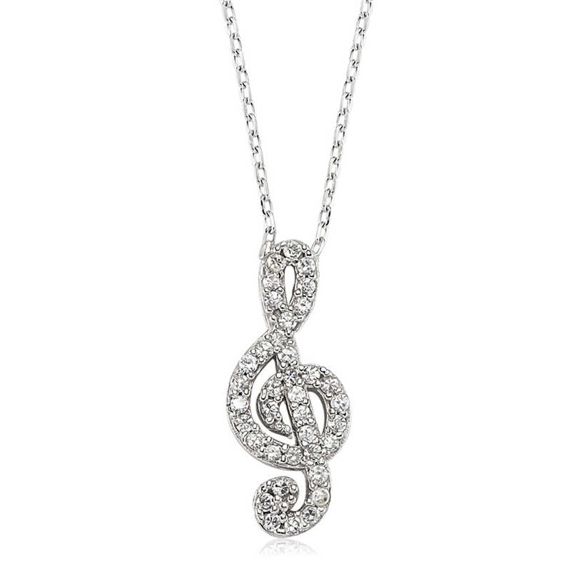 Silver Sol Key Women’s Necklace