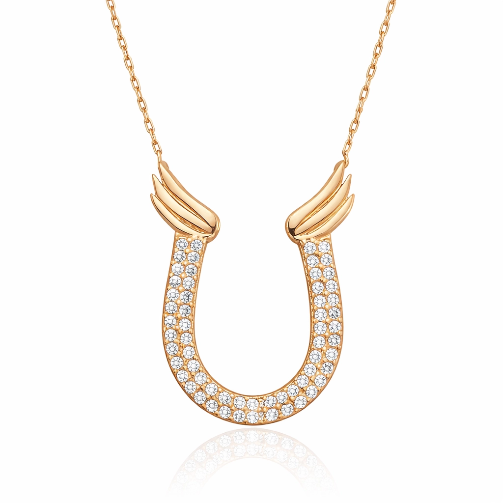 Silver Horseshoe Women’s Necklace
