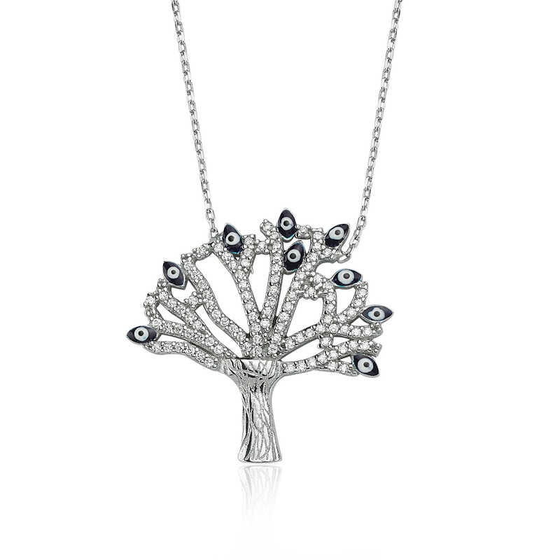 Silver Wish Tree Women’s Necklace