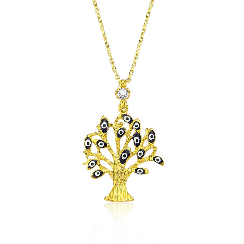 Silver Wish Tree Women’s Necklace