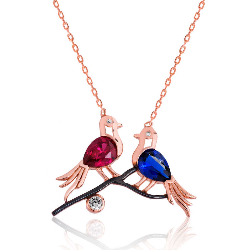 Silver Doves Women’s Necklace