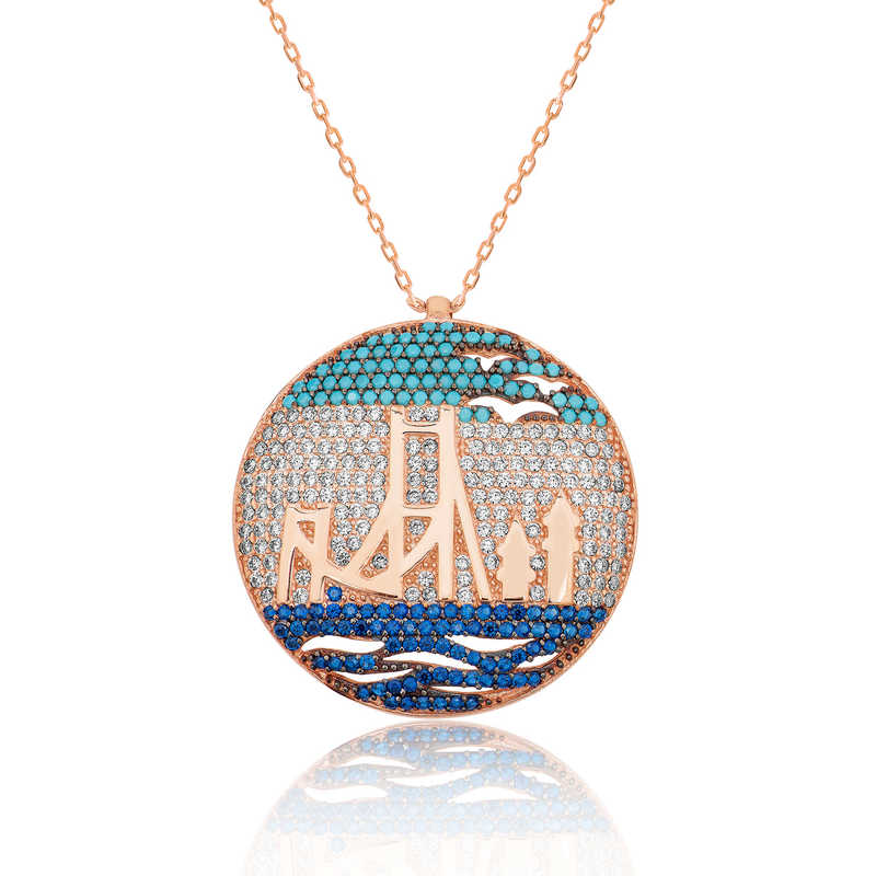 Silver Martyrs’ Bridge Necklace