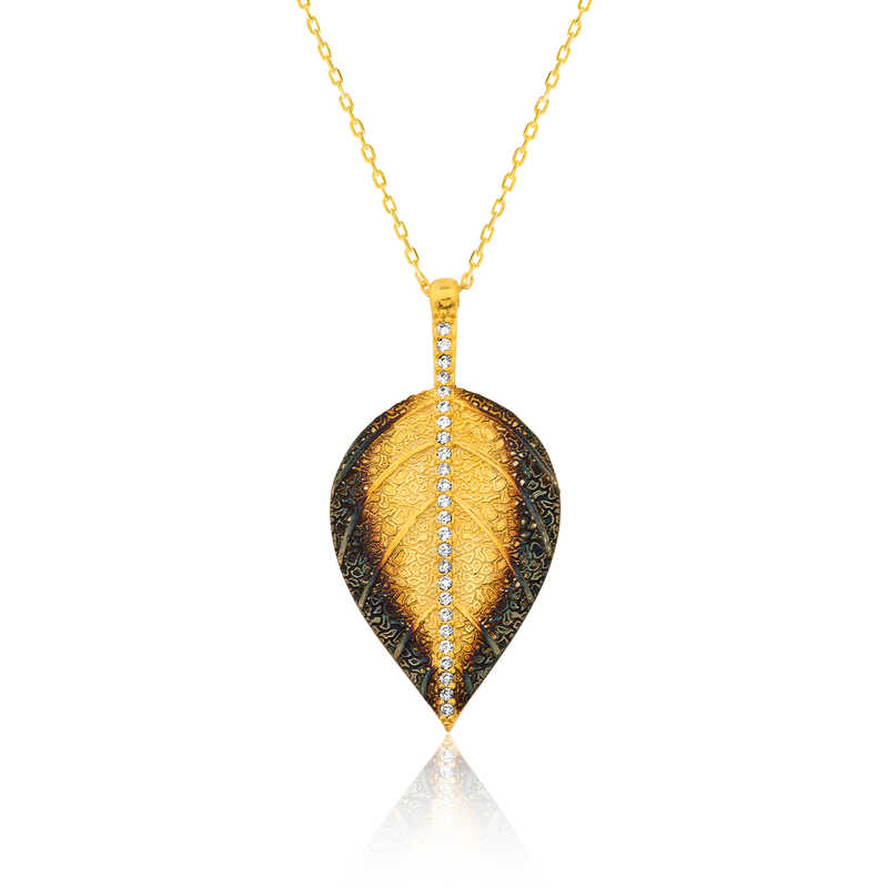 Silver Leaf Women’s Necklace