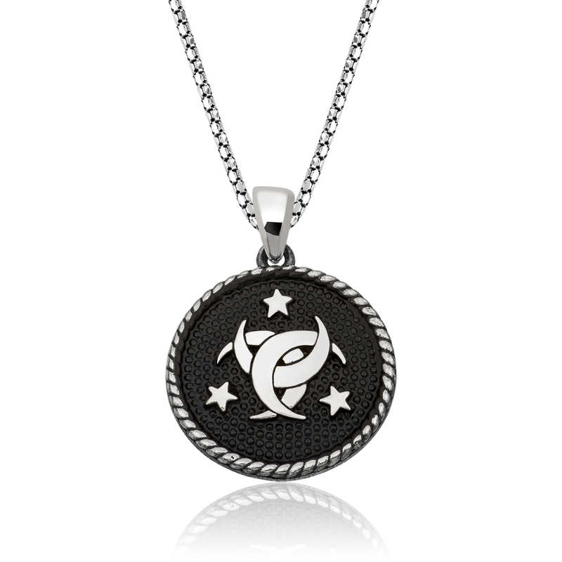 Silver Special Organization Men’s Necklace