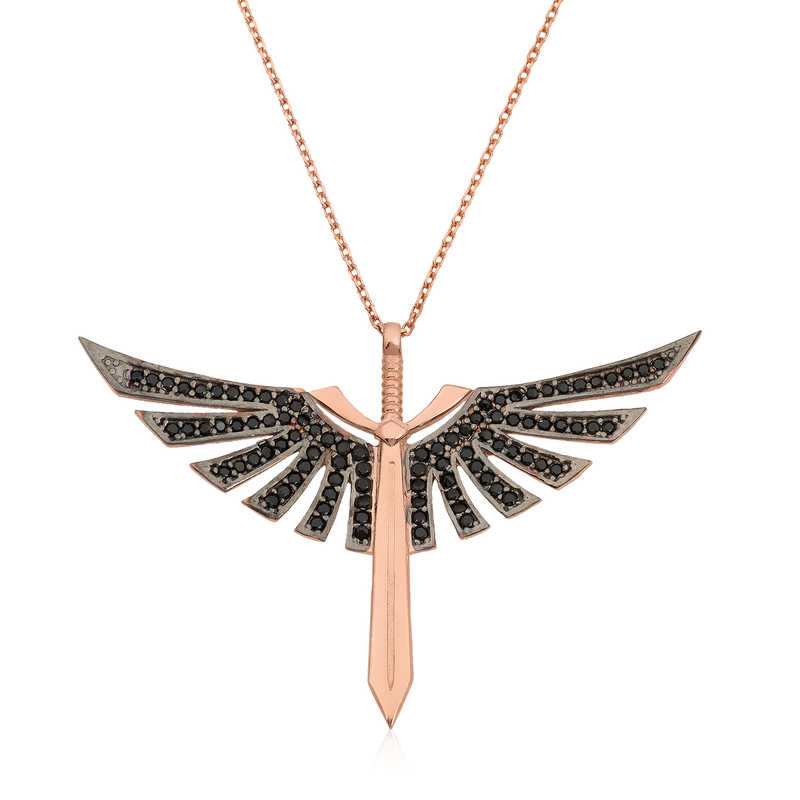 Silver Michael’s Sword Necklace
