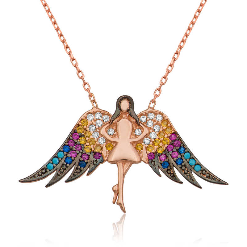 Silver Angel Women’s Necklace