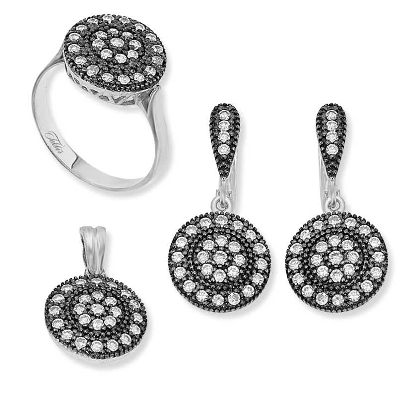Silver Diamond Model Women’s Set