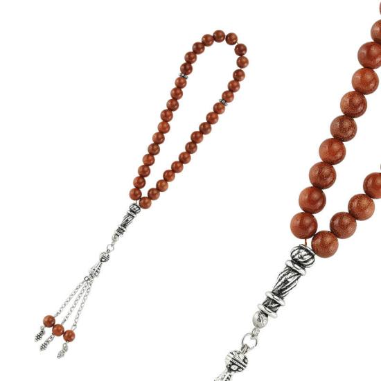 Natural Stone Metal Tassel Star Stone Prayer Beads