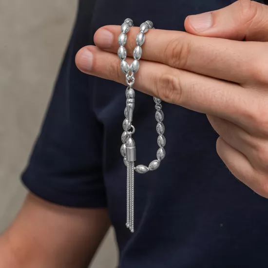 Sterling Silver 925 Tasbih