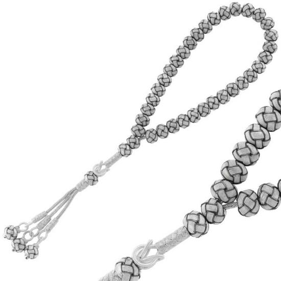 Silver Kazaziye Prayer Beads