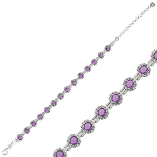 Silver Round Waterway Women’s Bracelet