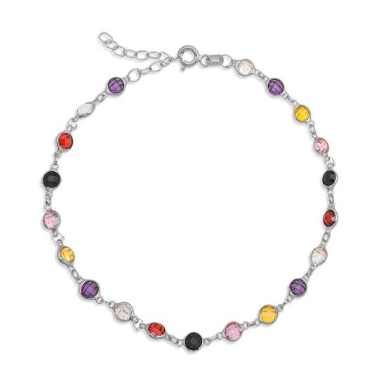 Silver Colored Stone Women’s Bracelet