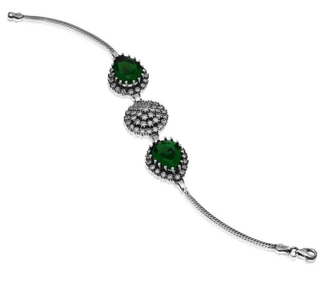 Silver Hurrem Sultan Women’s Bracelet