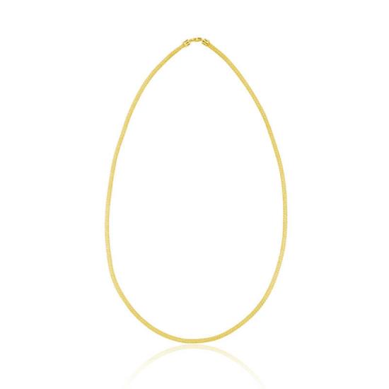 Silver Stone Mesh Women’s Necklace